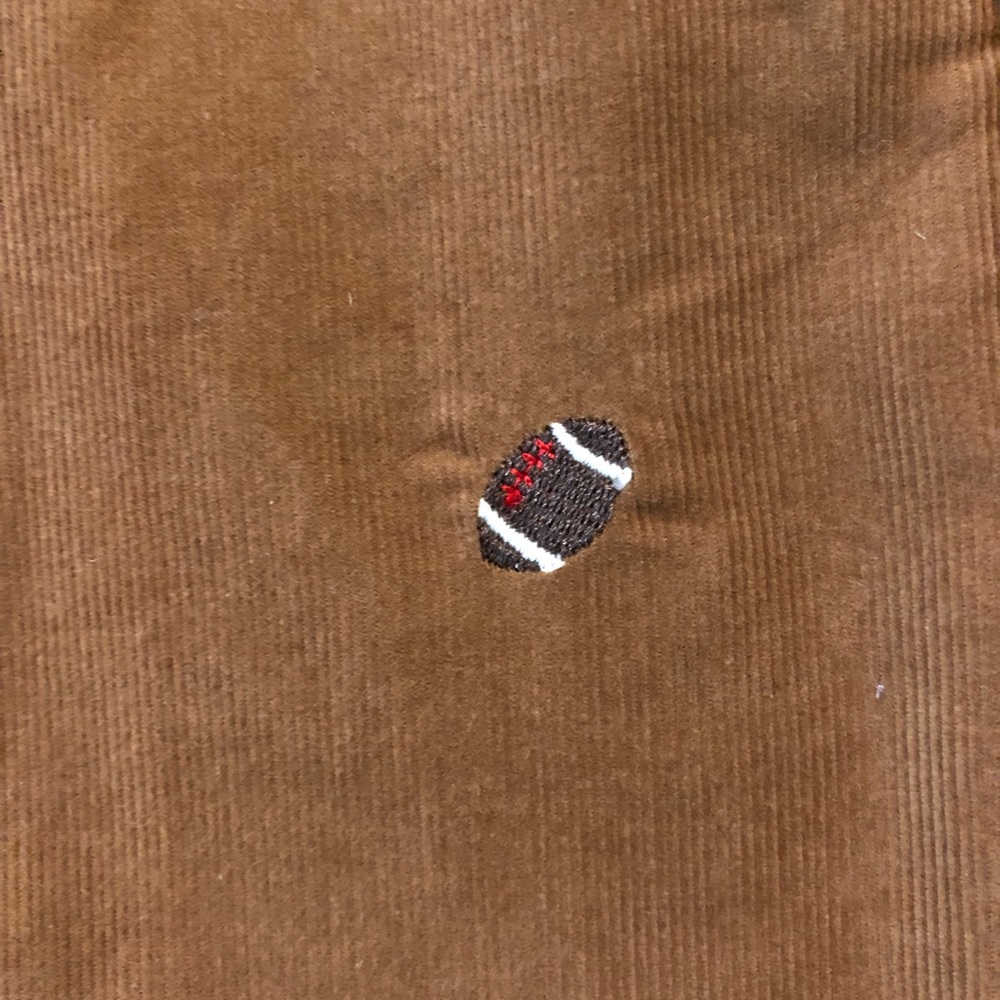 EUC Football Florence Eiseman corduroy pants 4T